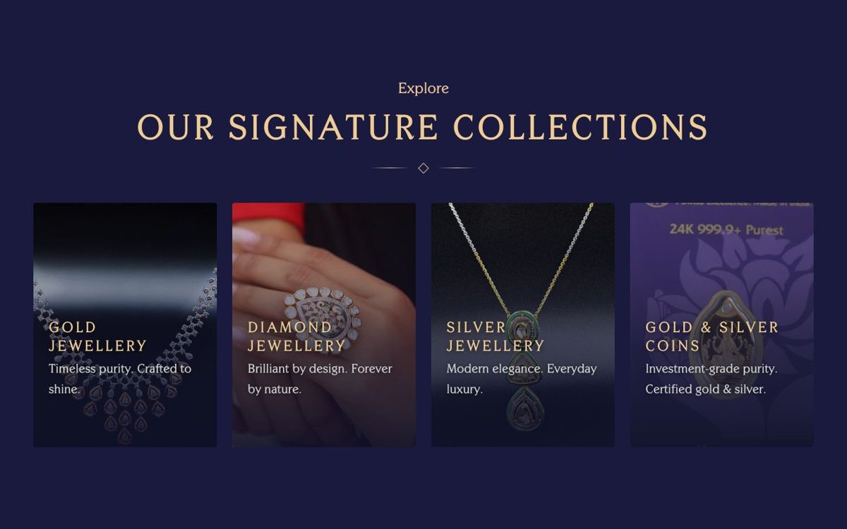 Glorious by Sheel signature jewellery collections